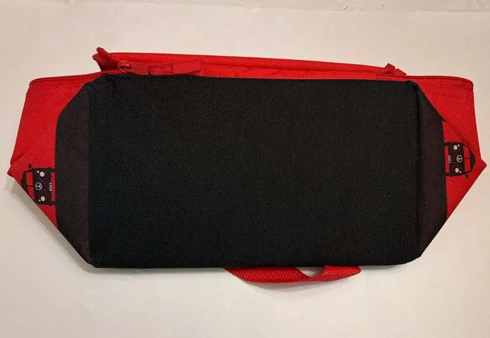 Trader Joe's Mini Insulated Lunch Bag Red Tote